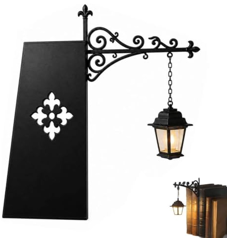 Patifirst Lanterna Da Biblioteca - Illuminazione Decorativa Per Scaffali,
