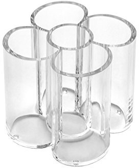 Osco AORG-1 Organizer aus 5 Röhren aus klarem Acryl, Farblos