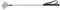 Covalliero Kerbl Kinder Springgerte, 65 cm, Pink-Silber, mit Klatsche Gerte