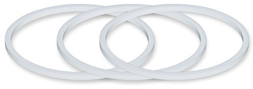 Flaskars 3-Pack Joints Joints de Remplacement pour col Large Flip Couvercle Capuchon en Caoutchouc, sans BPA, Bouchons