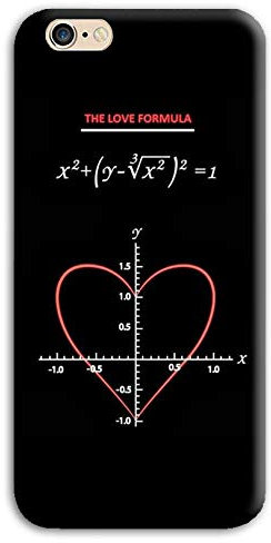Mixroom - Cover Custodia Case in TPU Silicone Morbida per iPhone 8 Plus M747 The Love Formula