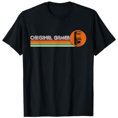 Jeux vidéo des années 80 Vintage Retro Arcade Original Gamer T-Shirt