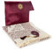 ihvan online Muslimischer Gebetsteppich und Perlen Mit Eleganter Tragbar Stoff Tasche, Janamaz, Sajjadah, Weiche Islamischen Gebetsteppich, Islamische Geschenke, Gebet Teppich Matte Taft Stoff Burgund