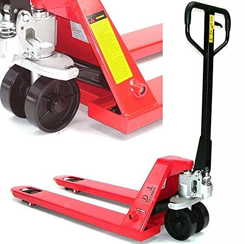 Handhubwagen Hubwagen Gabelhubwagen 3000kg Palettenwagen PU Tandem 57127 AWZ