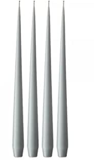 ester & erik Taper Candles, Box, 42cm, 4 Stück, 71 Concrete