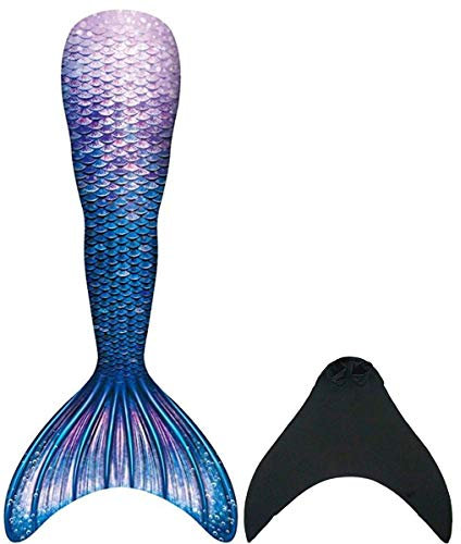 NAITOKE Meerjungfrauenschwanz zum Schwimmen für Kinder mit Meerjungfrau Flosse