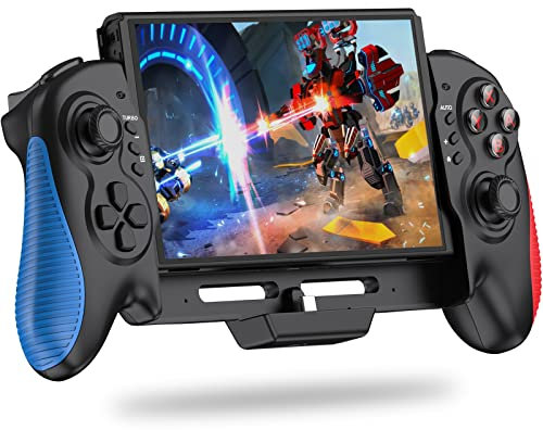ALEEMTRY Switch Controller, Switch Controller für Handheld-Modus mit Plug and Play/Dual Vibration/Turbo/6 Achsen Gyro, Verkabelt Switch Controller für Switch Konsole