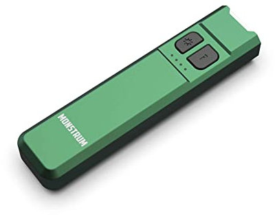 Monstrum Tracer Linterna LED EDC ultrafina de 1000 lúmenes | Verde bosque | Verde
