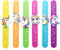POPOYU Braccialetti Silicone Unicorno Slap Bands per Bambini,Cinturino Silicone Slaps Bracelets di Unicorno Bande Di Schiaffo Bracciali per Ragazze, Ragazzi,Regalo per Feste,Compleanno,Aula,Natale