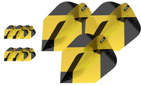 Target Darts Tag Flights – Target Tag Flights(Packung mit 9) Multipack Flights, Professionelles Dart Zubehör, Dart Flight Set