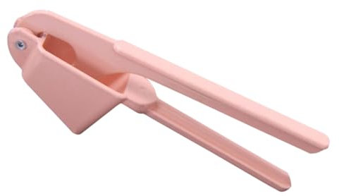 Ciieeo 2 Pièces presse à biscuits broyeur d'ail antirouille ail haché hachoir à ail moulin à ail Multifonction éplucheur d'ail hachoir à viande pilon à ail Presse-ail rose