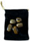 5 Piedra Natural Ojo de tigre- 5 Cristales Pulidos Ojo de tigre con Propiedades Energéticas, Ojo de tigre pulido (Ojo de tigre, 5 PCS)