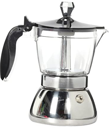 PHENOFICE Handbrüh-mokkakanne Espressomaschine Feine Kaffeekanne Für Küche Und Büro Vielseitig Einsetzbar Einfache Bedienung Mit Anti-hitze-Griff