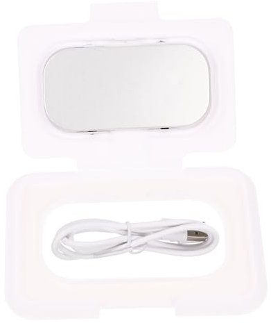 HEMOTON Feuchttuchwärmer USB Tragbar für Zuhause Auto PP Material Konstante Temperatur für Windelwechsel Kompatibel mit Meisten Babytüchern