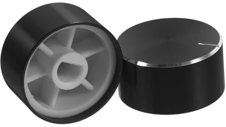 TEHAUX 2stücke Drehknopf Für Lichtdimmer Ersatzknopf Aus Kunststoff Potentiometer-bedienknopf Passend Für Dimmerlicht Einfache Montage
