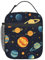 Outer Space Planet - Lonchera aislada para mujeres y hombres, lonchera con sistema solar, a prueba de fugas, bolsa térmica para preparación de comidas, lonchera para el trabajo, la escuela y picnic