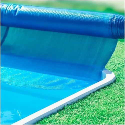 ZBORAVPIX Cubierta de Piscina, Cubierta Flotante for Piscina de 0,4 mm, Color Azul, Disponible en Varios tamaños.(300cm x 500cm (10ftx16ft))
