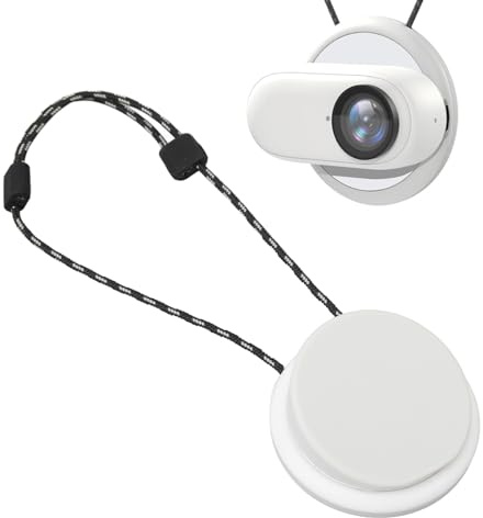 LICAEVEY Soporte Colgante Magnético para Cámara de Acción 360 GO 3/GO 3S, Correa de Cuello Magnética de Liberación Rápida con Ajuste de ángulo para Selfie POV y Deportes Al Aire Libre