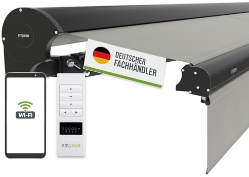 empasa elektrische Kassettenmarkise Expert Plus Markise mit WiFi-Motor