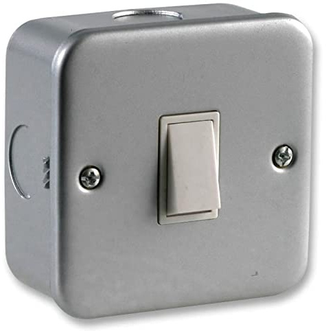Pro Elec Metalclad 1 Gang 2 Way Switch
