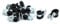sourcing map 10 Stk 6mm Dmr. Gummi Gefüttert R Form Verzinkt Rohrclip Kabelklemme de