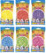 Hama Happy Price Toys Midi Bügelperlen K-43-48 Konvulut 6x Pastell Farben Pastell Gelb,Pastell Rot,Pastell Lila,Pastell Blau,Pastell Grün,Pastell Pink + 100 Leuchtperlen 6 Farben (Glimmen im Dunkeln)