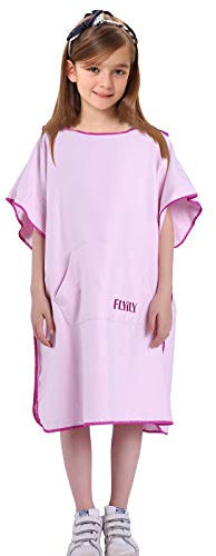 FLYILY Surf Poncho Mobile Umkleide Umkleidehilfe und Kuscheliger Bademantel in Einem Modisch und nützlich