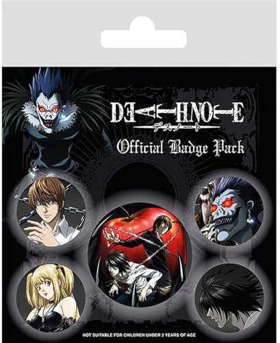 Death Note BP80634 Aufkleber, Kombination, Mehrfarbig, 10 x 12.5 cm