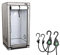 Weedness HOMEbox Ambient Q60+ Growbox 60x60x160 cm - Zuchtzelt Growschrank Growzelt Zuchtbox Gewächszelt Homebox Lichtdicht Anbau Grow Indoor