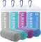 Kühltuch Set, kühlendes Handtuch Kühltücher Hals, Handtuch kühlend, Cooling Towel, Kühltücher Sport, Kühlendes Tuch, Eishandtücher für Wandern, Laufen, Tennis, Reisen,