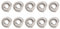 Lot de 10 roulements à billes MR52 ZZ ABEC-5 2 x 5 x 2,5 mm miniatures MR52ZZ L-520ZZ W52 pour Fidget Spinners, Micro moteur, équipement de bureau