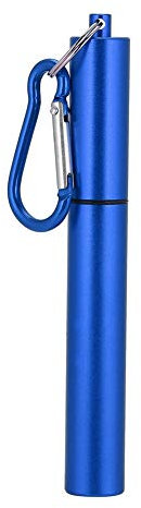 Mxtech Paille à Boire, avec Un conteneur de Stockage Paille rétractable légère, pour Une Utilisation de Longue durée à la Maison(#2)