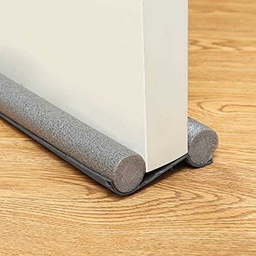 Schall- und staubdichte Türbodendichtung,Zugluftstopper für türen,Unter der Türdichtung,Flexibler Türboden-Dichtungsstreifen für Zuhause,Türdichtung Luftzugstopper,Schutz vor Lärm und Kälte (GRAU)