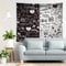 HCDZF Rapper Star Wandteppich Lil Peep Wandteppiche Schwarz und weiß Wandteppich für Schlafzimmer Wohnheim Hip Hop Home Dekorationen Wandbehang(L:78ʺ × 59ʺ)