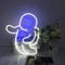 Astronaut schwebend weiß Neonlicht LED Neon Schild Licht Lampe Kunst Party Wand Dekoration Weihnachten Nachtlicht Gaming Setup Streamer Hintergrund Beleuchtung dekorative Wandleuchte Astronaut Space