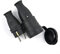 Enchufe industrial de goma europea macho y hembra 16 A 220 V-250 V 2P+E IP44 conector de alimentación eléctrica impermeable de goma europea industrial macho y hembra