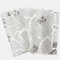 MIZAZBOX 100PCS Oil Proof Papers,10 x 10 Inch Greaseproof Paper, Old Newspaper Printing Style Wax Paper for Bread Sandwich Burger Fries Food Gift Wrapping Baking Outdoor Picnic (White Color-25X25CM)