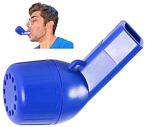 Atemtrainer Lungentrainer Natürlich Schleim Entfernen: Nizirioo Atemgerät Original, Atemtrainer Lungentrainer mit dem Atmen Gerät, Lungenreinigung für Verbessert die Lungenkapazität