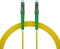 nexinex - 5m Glasfaserkabel LC/APC auf LC/APC Patchkabel | Telekom, Vodafone, 1&1, Fritzbox, etc. kompatibel | LWL Simplex Singlemode OS2 FTTH Glasfaser Lichtwellenleiter Kabel