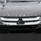 MNBHJGR Auto Emblem,für Mitsubishi Outlander 3D Metall Chrom Emblem Badge Aufkleber Original Ersatzteil Emblem Car Styling