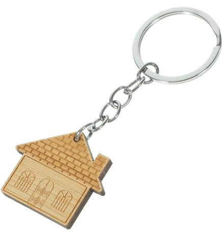 MOBUTOFU 5pièces Porte-clés Forme De Maison Accessoires Décoratifs Pour Clés Et Pour Événements Spéciaux