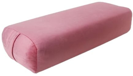 harayaa Yoga-Bolster, Yoga-Kissen, Meditationskissen zur Unterstützung der Beine, Mehrzweck, ROSA