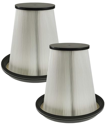 vhbw 2x prefiltro compatibile con Pullman Ermator S26 aspirapolvere - Filtro per aspirapolvere, filtro rotondo