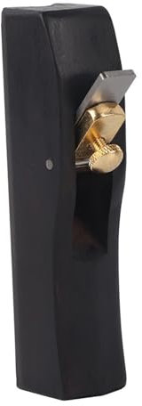 Cepillo de carpintería, cepillo de mano de ébano, cepillo de mano pequeño, herramienta de carpintería de carpintero de madera para carpintería (120mm)