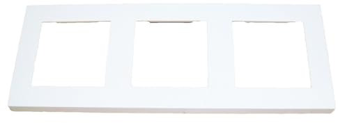 White Triple Frame: Stylish and Versatile, Ideal for displaying Your Photos and Memories.Modern Design fits Any Decor.Perfect for Home or Office.
