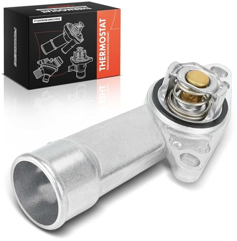 Frankberg Termostato de Refrigerante 92°C Compatible con Corsa A Corsa B Astra F Astra G Meriva Combo Vectra A Vectra B Signum Ascona C Kadett E Replace# 93275736