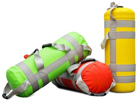 InTheMarket Gewichtete Powerbags – langlebige Fitness-Sandsäcke mit Griffen für funktionelles Training, Krafttraining und Kernübungen – mehrere Gewichtsoptionen (5 kg-25 kg)