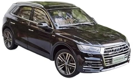 Für Audi Q5 SUV, Geländewagen Aus Legierung, Maßstab 1:18, Automodell Aus Druckgussmetall, Statisches Modellauto, Autosammlung, Fahrzeuge, Geschenk(Black)