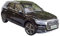 Für Audi Q5 SUV, Geländewagen Aus Legierung, Maßstab 1:18, Automodell Aus Druckgussmetall, Statisches Modellauto, Autosammlung, Fahrzeuge, Geschenk(Black)