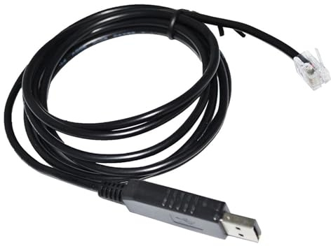 LZRAWKGTE Industrial USB to RS485 RJ11 RJ12 Adapter Converter Serial Communication Cable for WALLBOX to PC(8M)